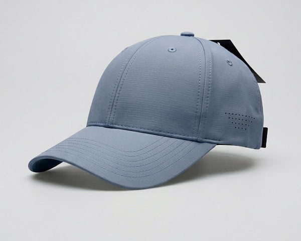 Gorra Microperforada 6p Gris Claro