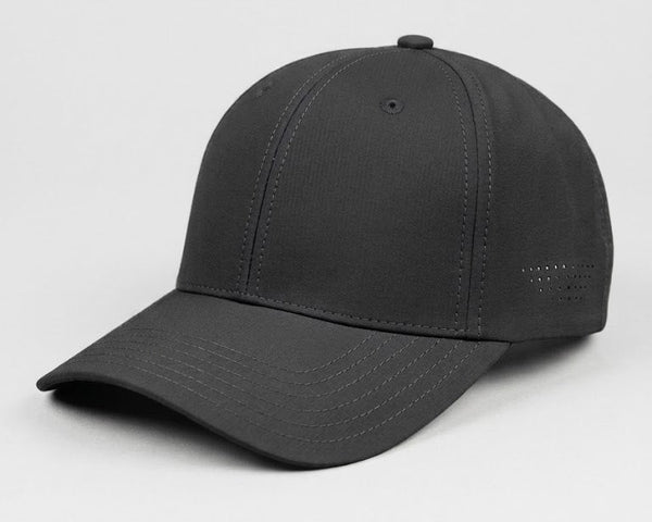 Gorra Microperforada 6p Negro
