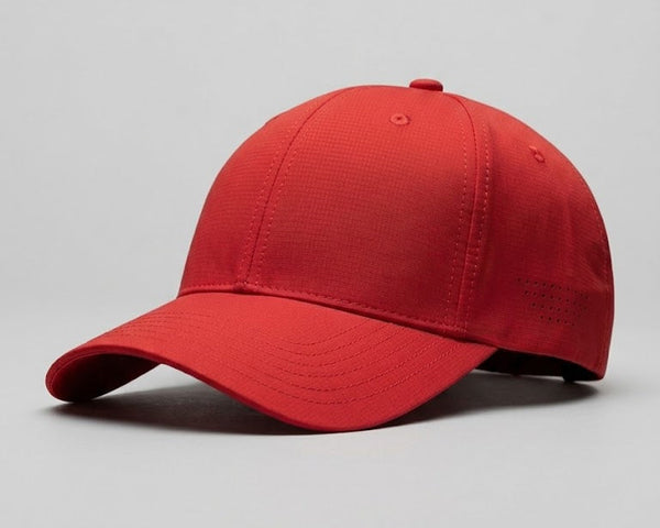 Gorra Microperforada 6p Rojo