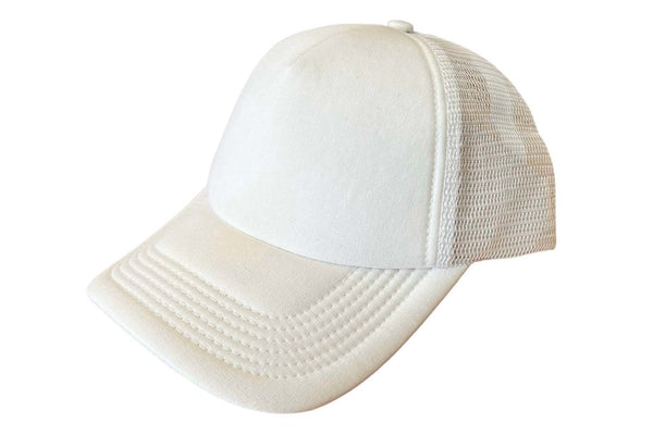 Gorra Ajustable I110 Blanca Malla