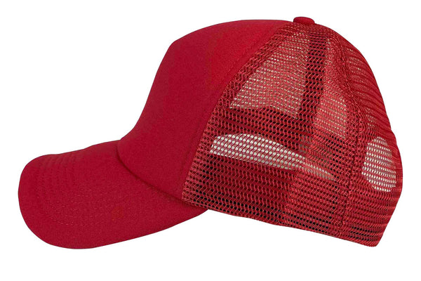 Gorra Ajustable I110 Roja Malla