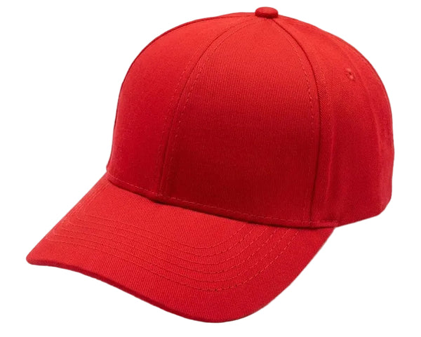 Gorra Completa Nalcop Con Correa 6P Roja