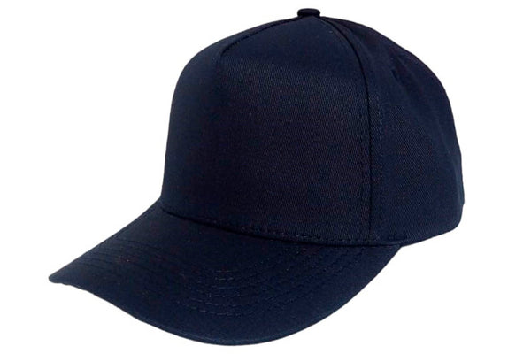 Gorra Completa Nalcop 5p Azul Oscura con Correa Plastica Diente Entero