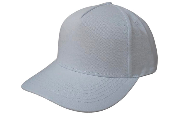 Gorra Completa Nalcop Con Correa 5P Blanca