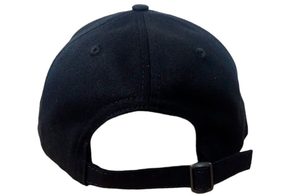 Gorra Completa Nalcop 5p Negra Con Trabilla Negra