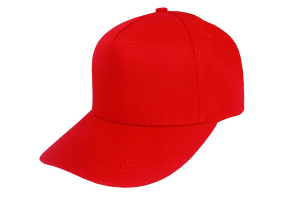 Gorra Completa Nalcop Con Correa 5P Roja