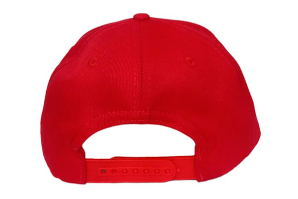 Gorra Completa Nalcop Con Correa 5P Roja