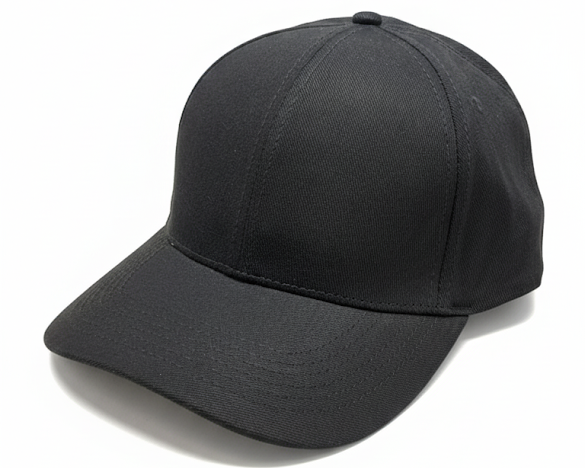 Gorra Completa Nalcop Con Correa 6P Negra