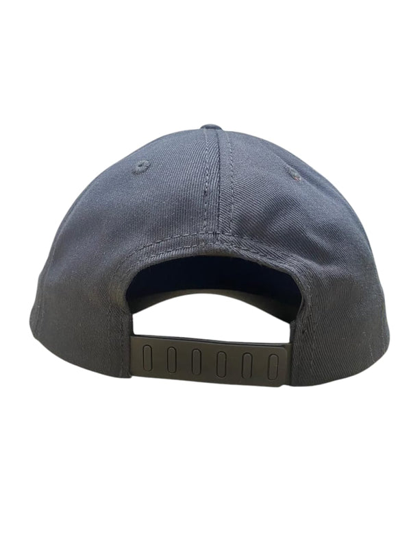 Gorra Completa Nalcop 6p Negra con Correa Plastica Diente Entero