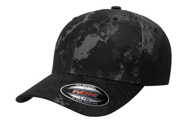 Gorra Flexfit 6277VC Veil Camo Poseidon Black