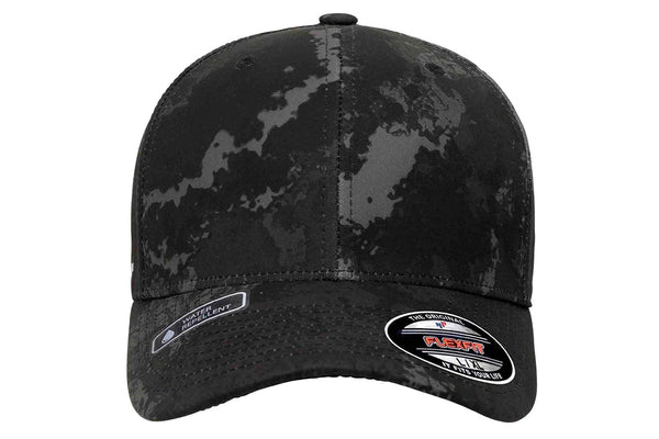 Gorra Flexfit 6277VC Veil Camo Poseidon Black