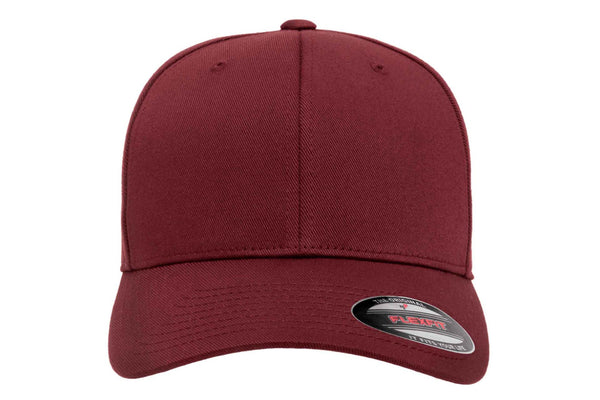 Gorra Flexfit 6277 Wooly Maroon