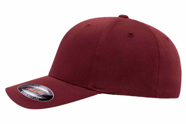 Gorra Flexfit 6277 Wooly Maroon