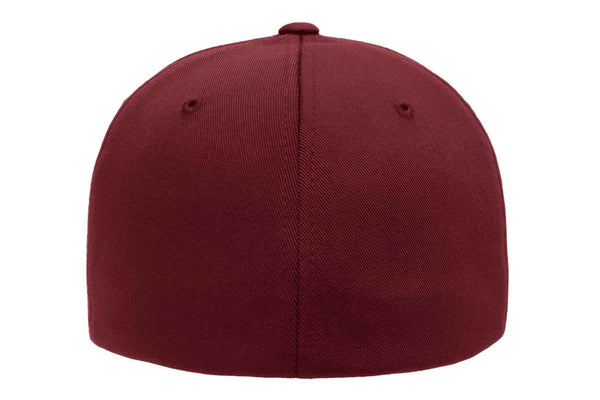 Gorra Flexfit 6277 Wooly Maroon