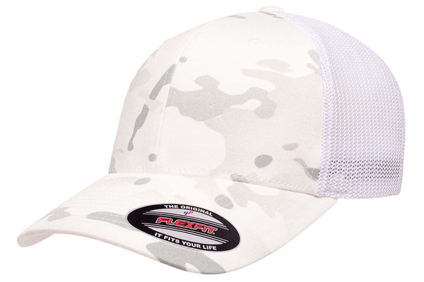 Gorra Flexfit 6511MC Multicam Alpine / White