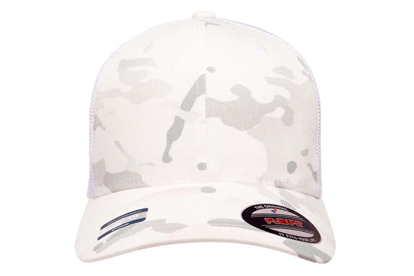 Gorra Flexfit 6511MC Multicam Alpine / White