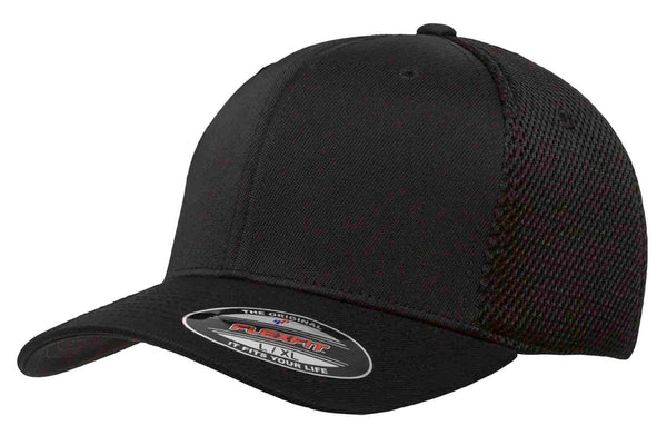 Gorra Flexfit 6533 Ultra Fibra Black Malla