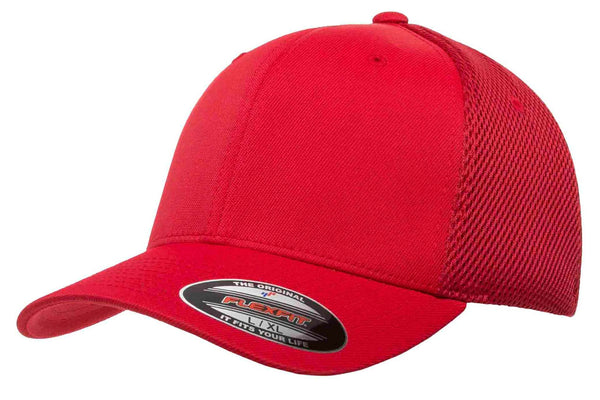 Gorra Flexfit 6533 Ultra Fibra Red Malla