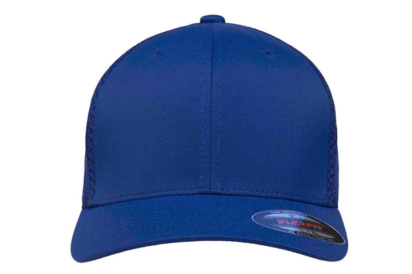 Gorra Flexfit 6533 Ultra Fibra Royal Malla