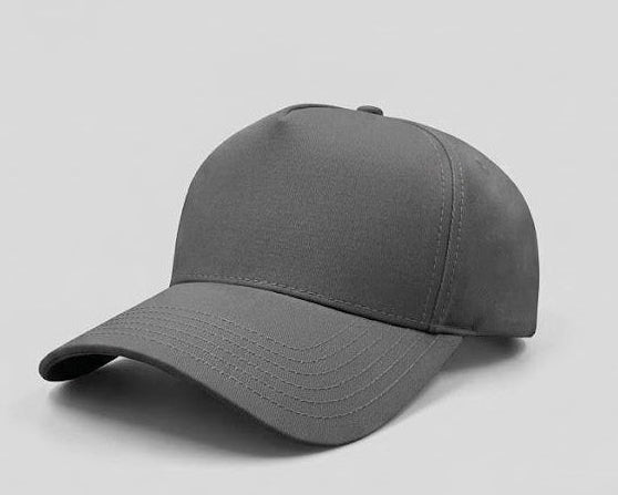 Gorra Drill 5p Gris Oscuro