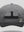Gorra Drill 5p Gris Oscuro