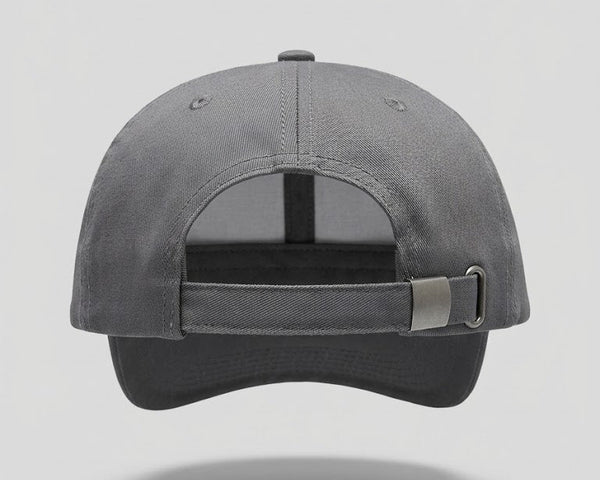 Gorra Drill 5p Gris Oscuro