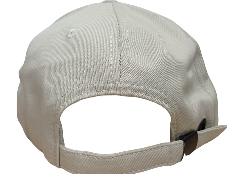 Gorra Completa Nalcop Con Hebilla Negra 5P Beige