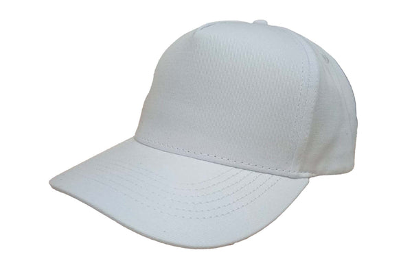 Gorra Completa Nalcop Con Correa Sintética 5P Blanca