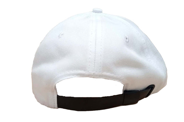 Gorra Completa Nalcop Con Correa Sintética 5P Blanca