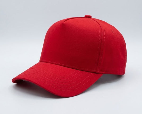 Gorra Drill 5p Rojo