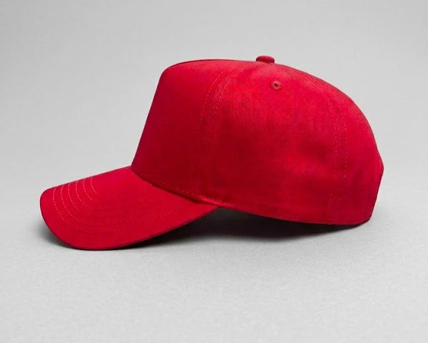 Gorra Drill 5p Rojo