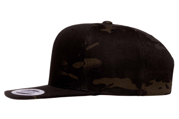 Gorra Flexfit Snapback Plana 6089MC Multicam Black