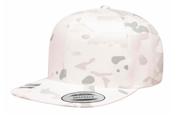 Gorra Snapback Plana 6089MC Multicam Alpine