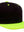 Gorra Flexfit Snapback Plana 6089MT 6 Paneles Black / Neon Green