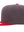 Gorra Snapback Plana 6089MT 6 Paneles Dark Heather / Red