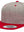 Gorra Snapback Plana 6089MT 6 Paneles Heather / Red