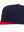 Gorra Snapback Plana 6089MT 6 Paneles Navy / Red