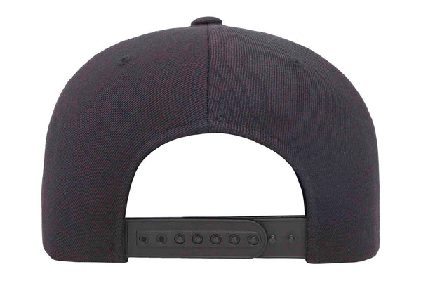 Gorra Flexfit Snapback Plana 6089M 6 Paneles Black