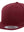 Gorra Snapback Plana 6089M 6 Paneles Maroon