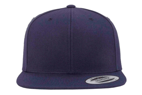 Gorra Snapback Plana 6089M 6 Paneles Navy