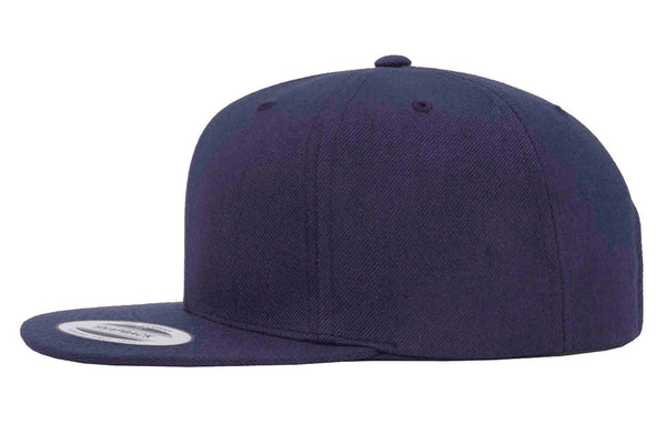 Gorra Snapback Plana 6089M 6 Paneles Navy