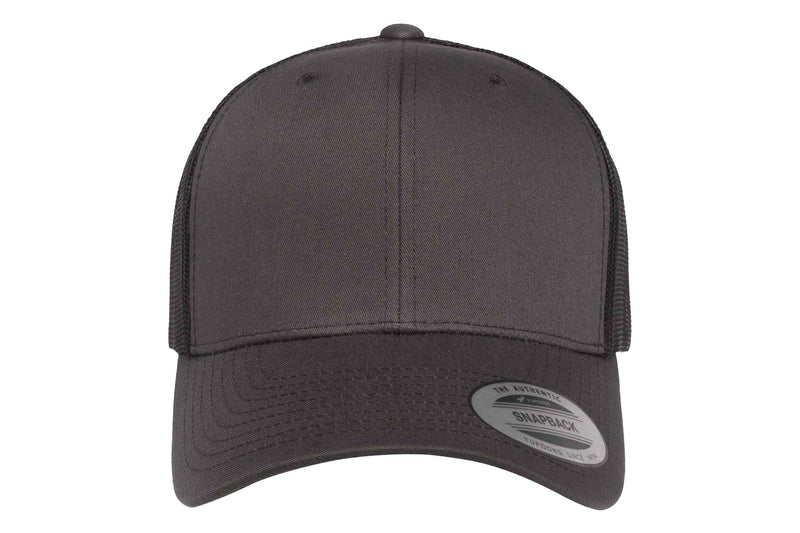 Gorra Trucker Snapback 6606T Charcoal / Black