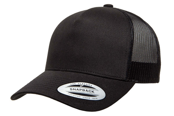 Gorra Flexfit Trucker Snapback 5 Paneles 6506 Black