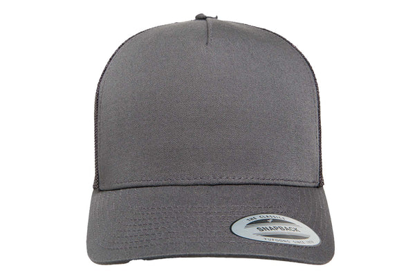 Gorra Flexfit Trucker Snapback 5 Paneles 6506 Charcoal