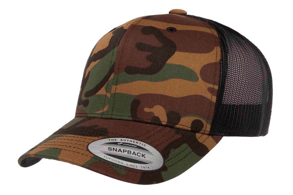 Gorra Trucker Snapback 6606CA Camo