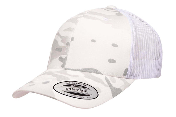 Gorra Flexfit Trucker 6606MC Multicam Alpine White