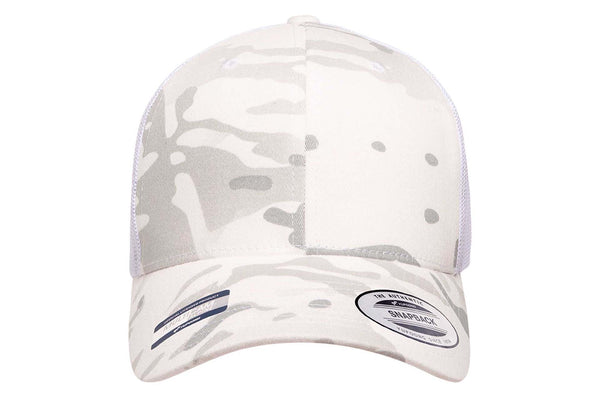 Gorra Flexfit Trucker 6606MC Multicam Alpine White