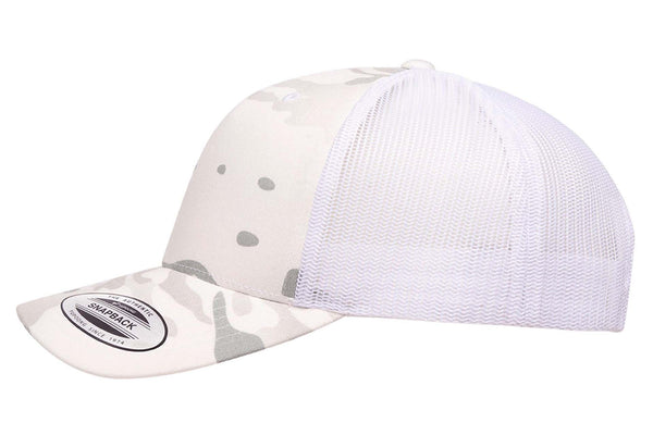 Gorra Trucker 6606MC Multicam Alpine White