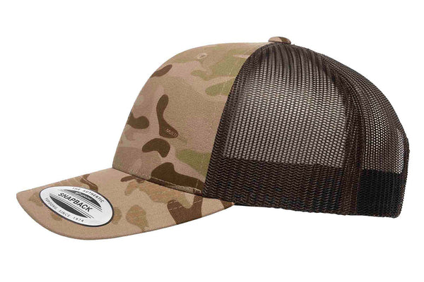 Gorra Flexfit Trucker 6606MC Multicam Arid / Brown