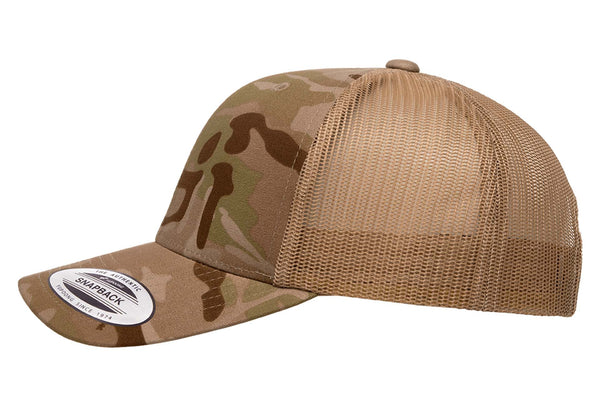 Gorra Flexfit Trucker 6606MC Multicam Arid / Tan